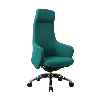 High Density Adjustable Office Chair For Bad Posture Foam PU Leather