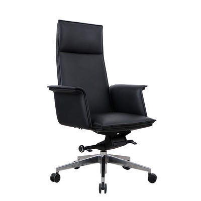 Fixed Ergonomic Task Chair Exclusive Modern Leather Chair PU Leather