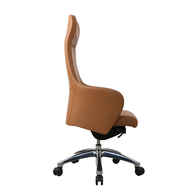 High Density Ergonomic Executive Chair Moulde Foam PU Leather Office Chair