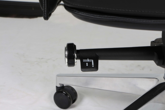 70mm Cylinder Swivel Leather Adjustable Height Office Chair SGS BIFMA