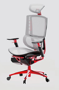 Footrest Armrests Ergonomic Desk Chair High Back Executive Desk Chair PA GF